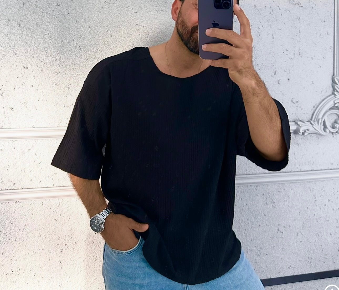 A09-MÜSLİN Oversize TSHİRT