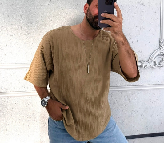 A09-MÜSLİN Oversize TSHİRT