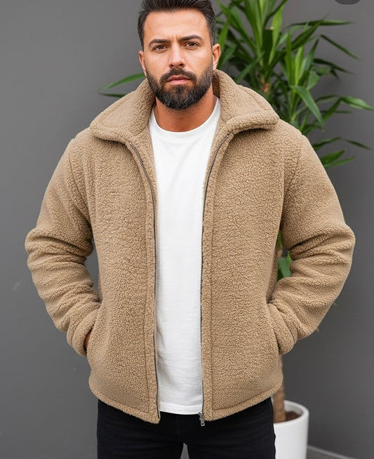 Peluş hırka