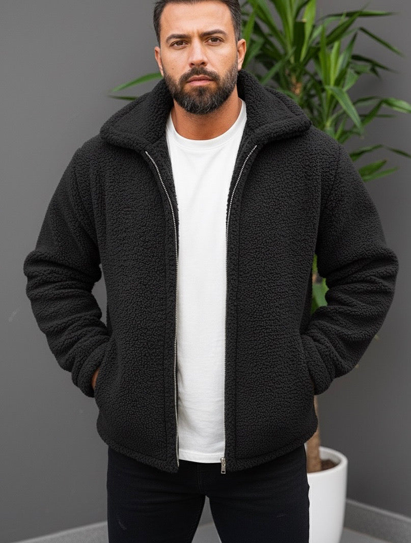 Peluş hırka