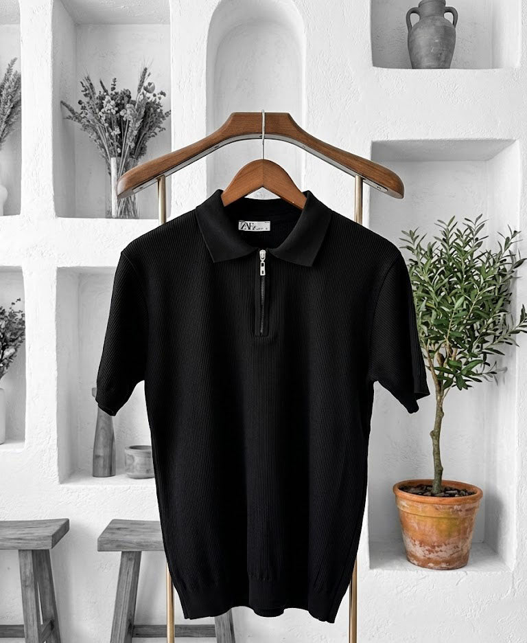 Zara yakalı tshirt