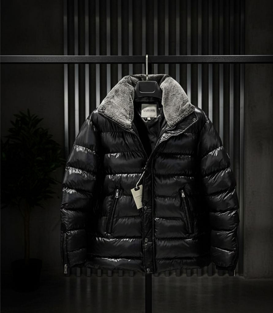 Yakası kürklü Lufian mont